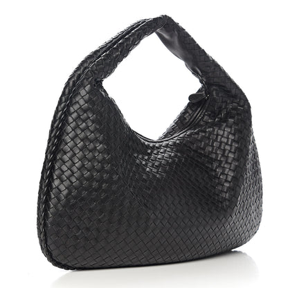 Bottega Veneta Nappa Intrecciato Large Veneta Hobo Black 2 of 9