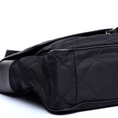 Prada Nylon Tessuto Impuntu Quilted Messenger Black 6 of 12