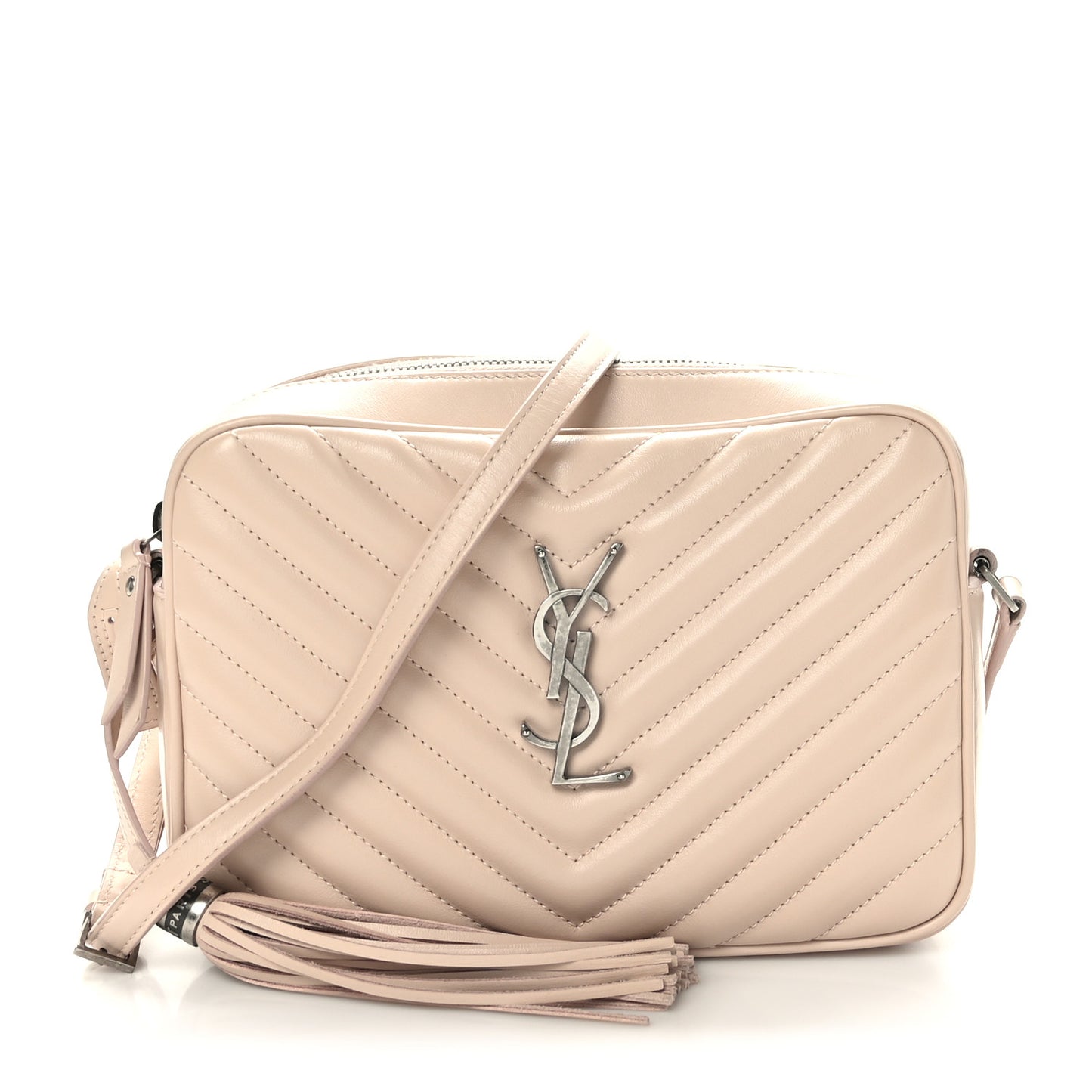 Calfskin Matelasse Monogram Lou Camera Bag Marble Pink