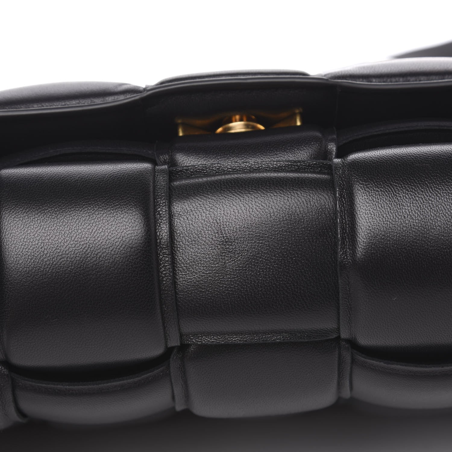 Bottega Veneta Nappa Maxi Intreccio Padded Cassette Crossbody Bag Black 9 of 11