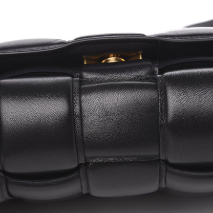 Bottega Veneta Nappa Maxi Intreccio Padded Cassette Crossbody Bag Black 9 of 11