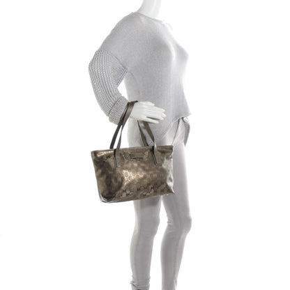 Gucci Imprime Monogram Small Tote Green 2 of 7