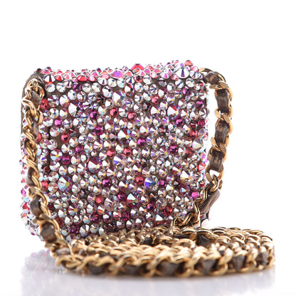 Chanel Metallic Lambskin Micro Flap 3 of 7