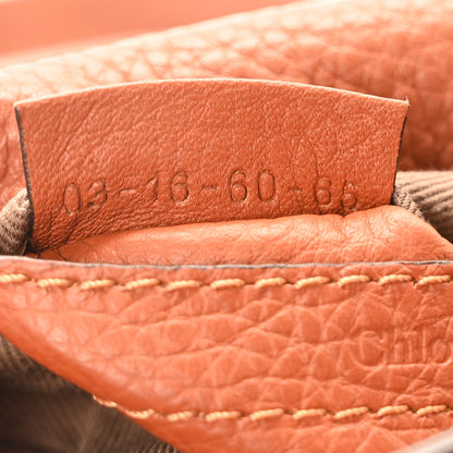 Chloe Calfskin Mini Marcie Round Crossbody Bag Tan 7 of 10