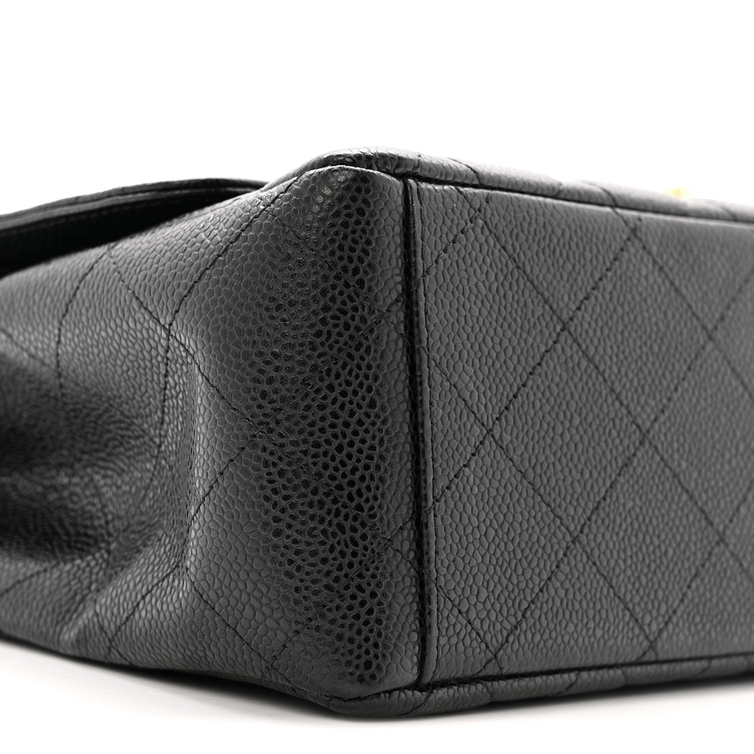 Chanel Caviar Quilted Maxi Double Flap Black 9 of 11