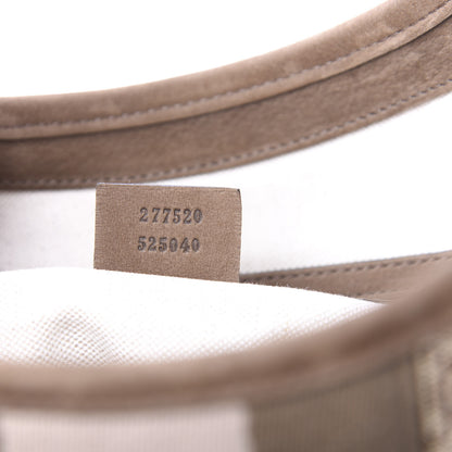 Gucci Monogram Web Medium Jackie O Hobo Brown 9 of 10