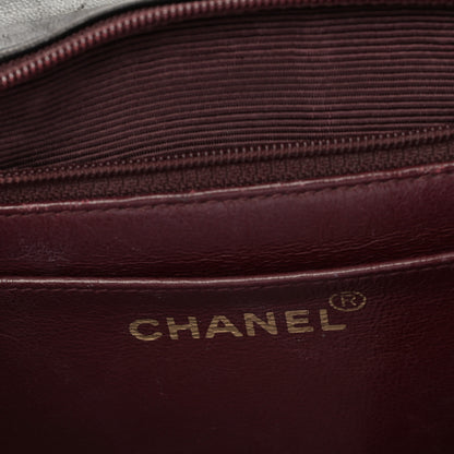 Chanel Lambskin Quilted Mini Square Flap Bag Black 6 of 10