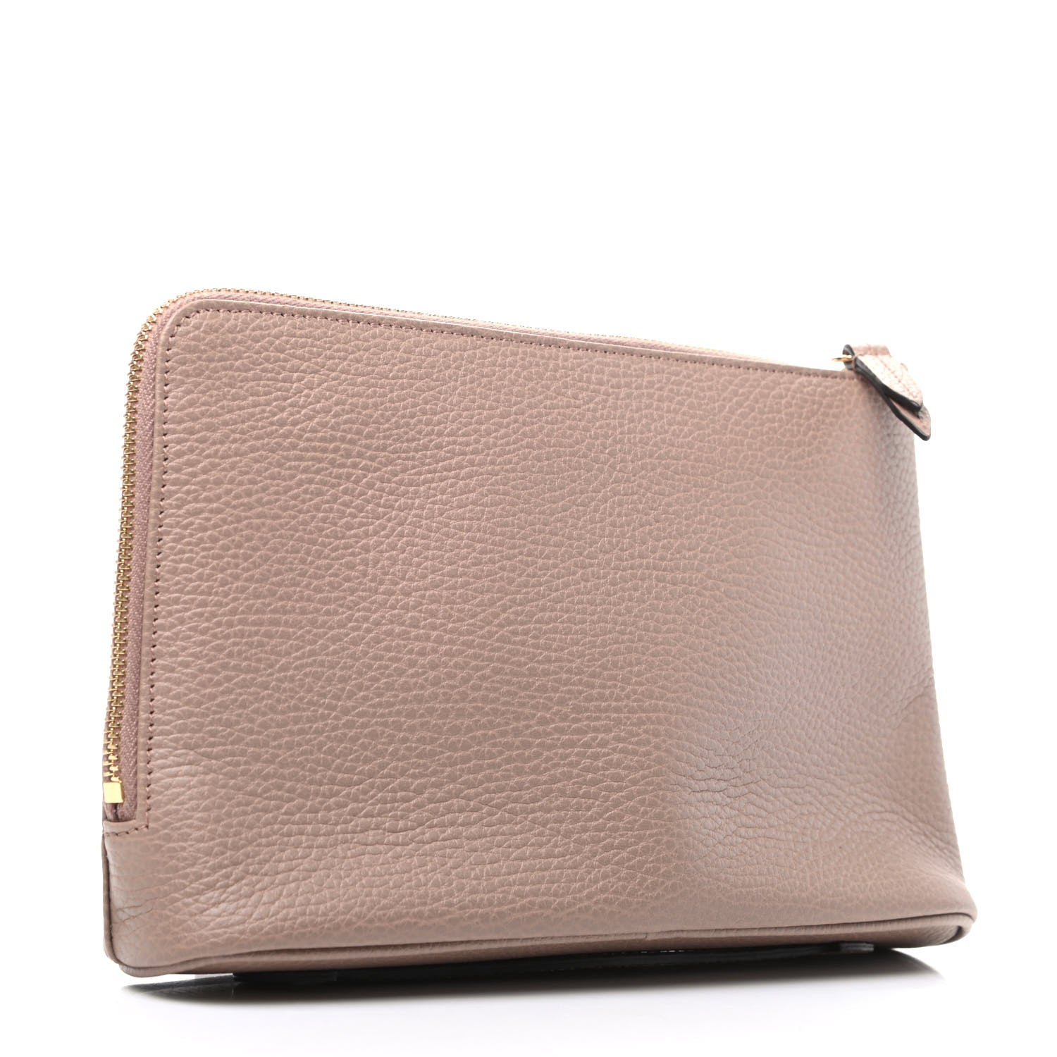 Gucci Calfskin GG Marmont Zip Pouch Porcelain Rose 3 of 8