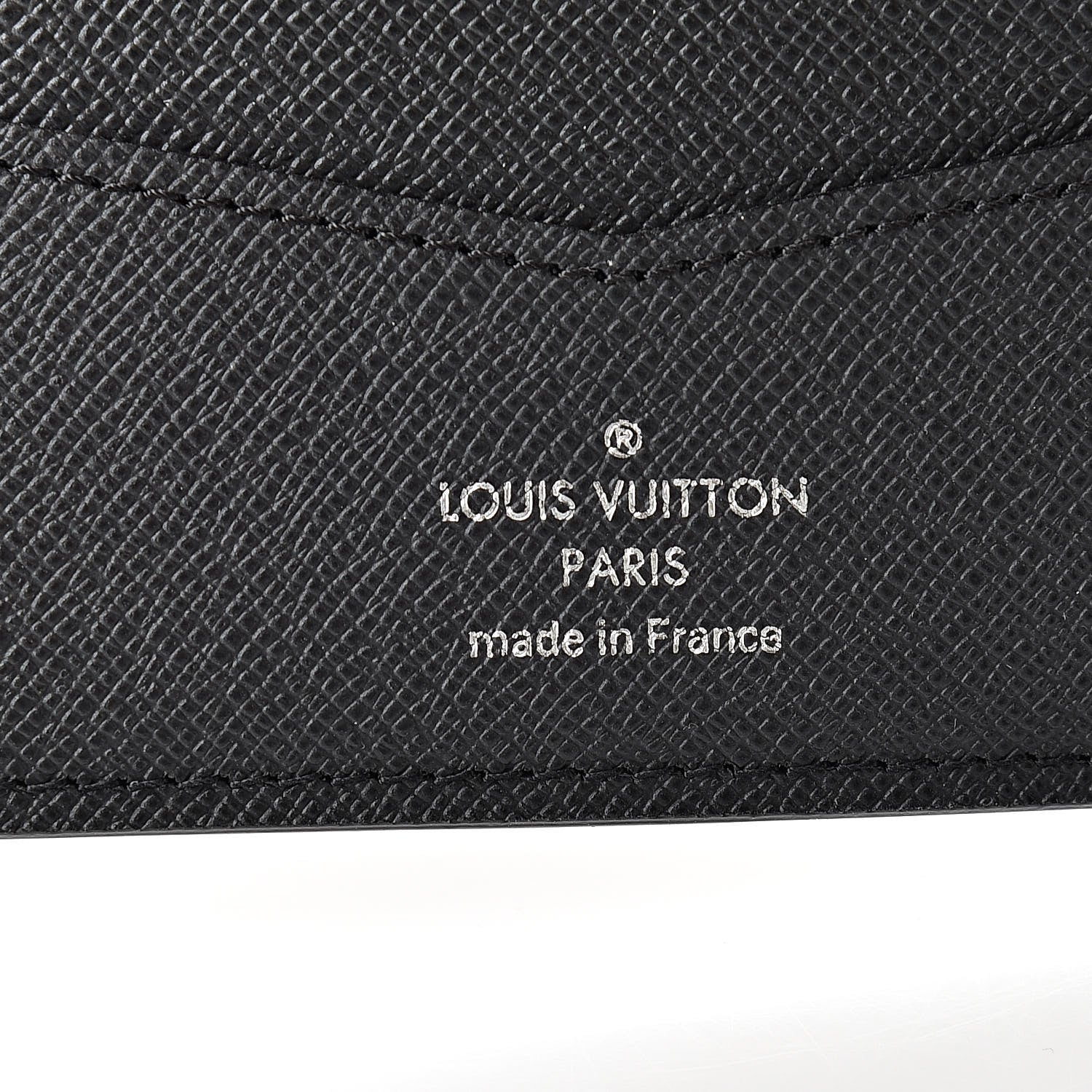 Louis Vuitton Taiga Slender Wallet Black 6 of 9