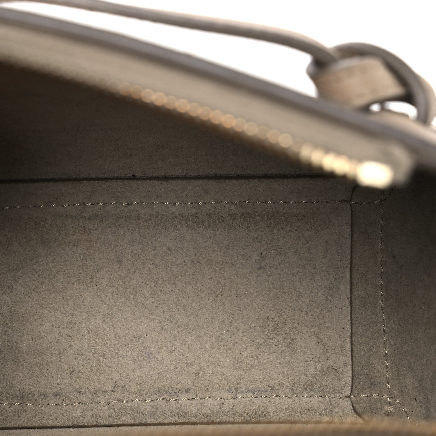 Celine Grained Calfskin Pico Belt Bag Light Taupe 5 of 13
