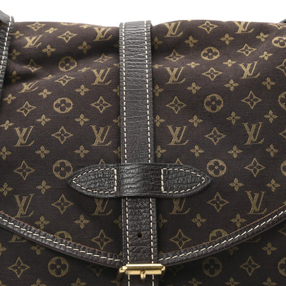 Louis Vuitton Monogram Mini Lin Saumur Ebene 7 of 9