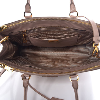 Prada Saffiano Medium Galleria Double Zip Tote Cammeo 6 of 18