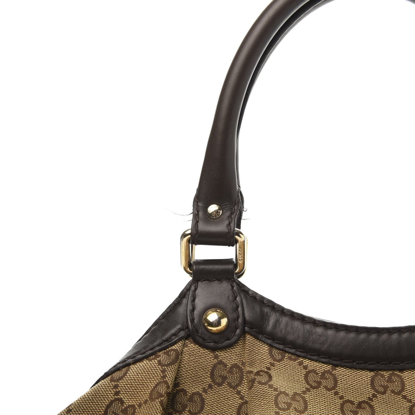 Monogram Medium Sukey Tote Dark Brown