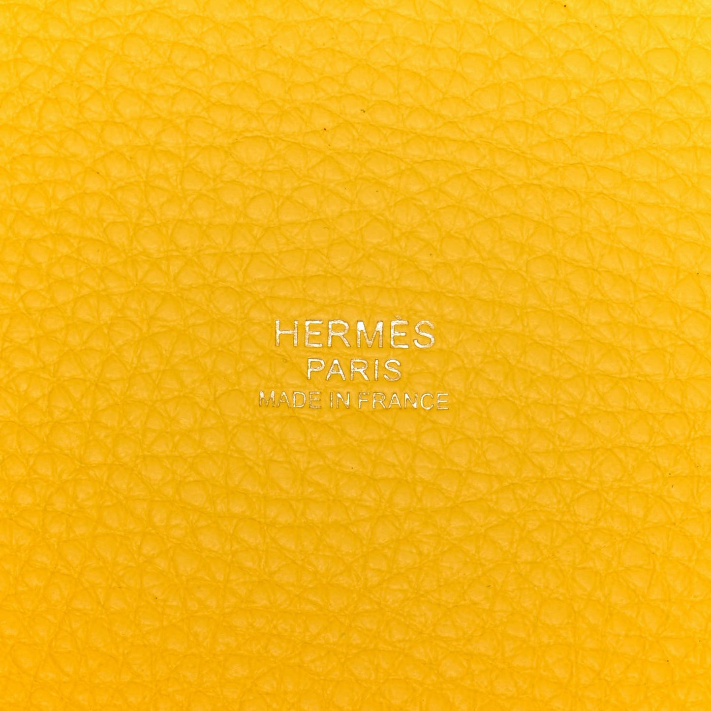 Taurillon Clemence Picotin Lock 18 PM Limoncello