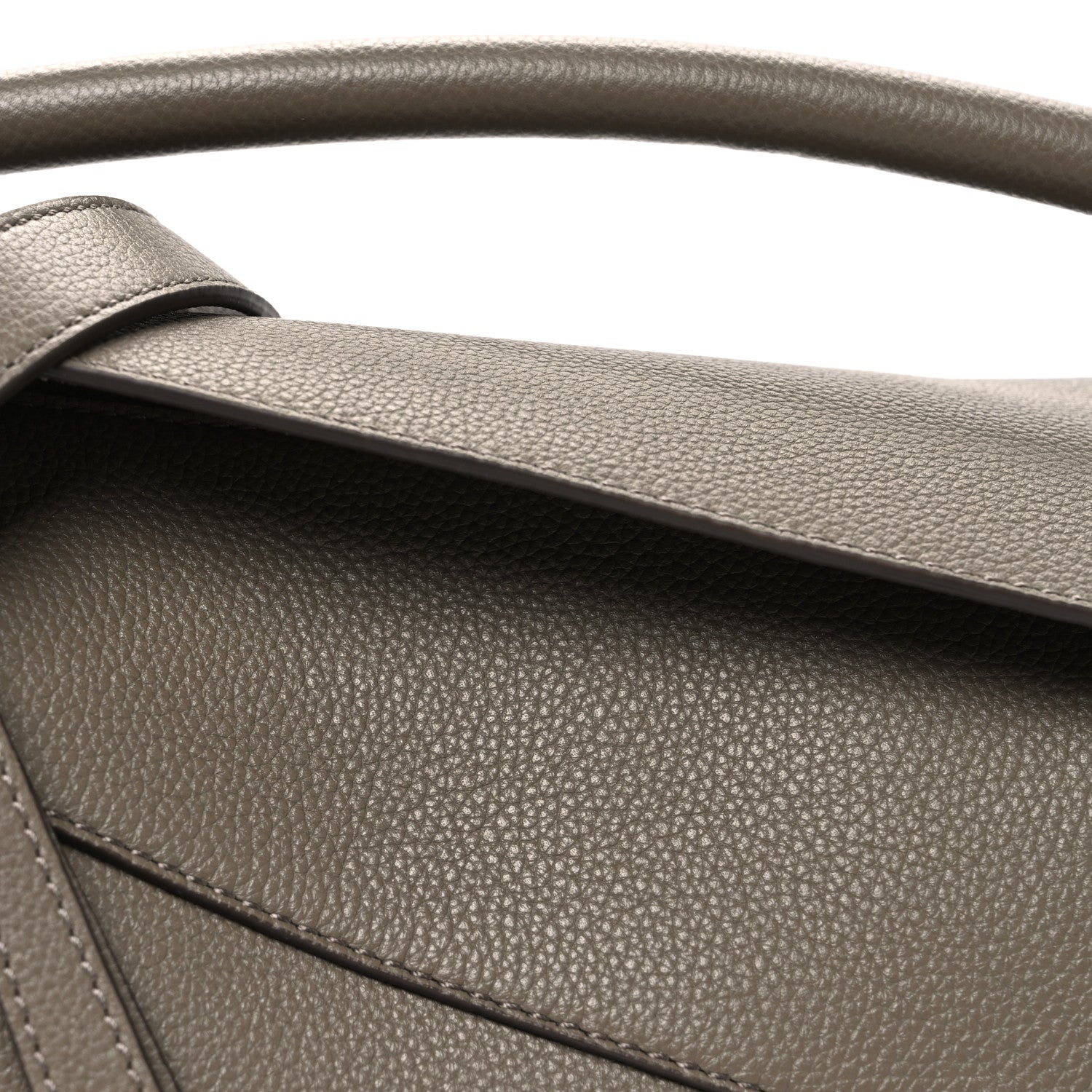 Loewe Soft Grained Small Puzzle Edge Bag Taupe 8 of 11