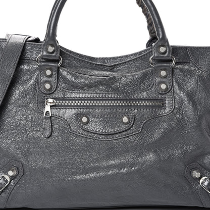 Balenciaga Agneau Giant 12 Silver Hardware City Gris Fossile 7 of 10