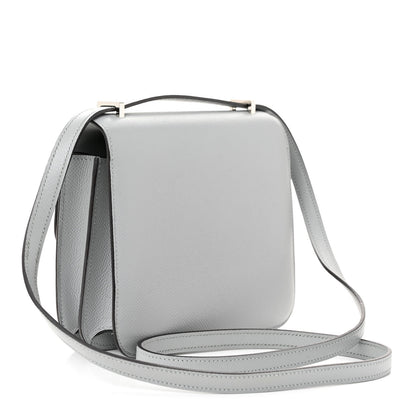 Hermes Epsom Constance 18 Bleu Glacier 4 of 12