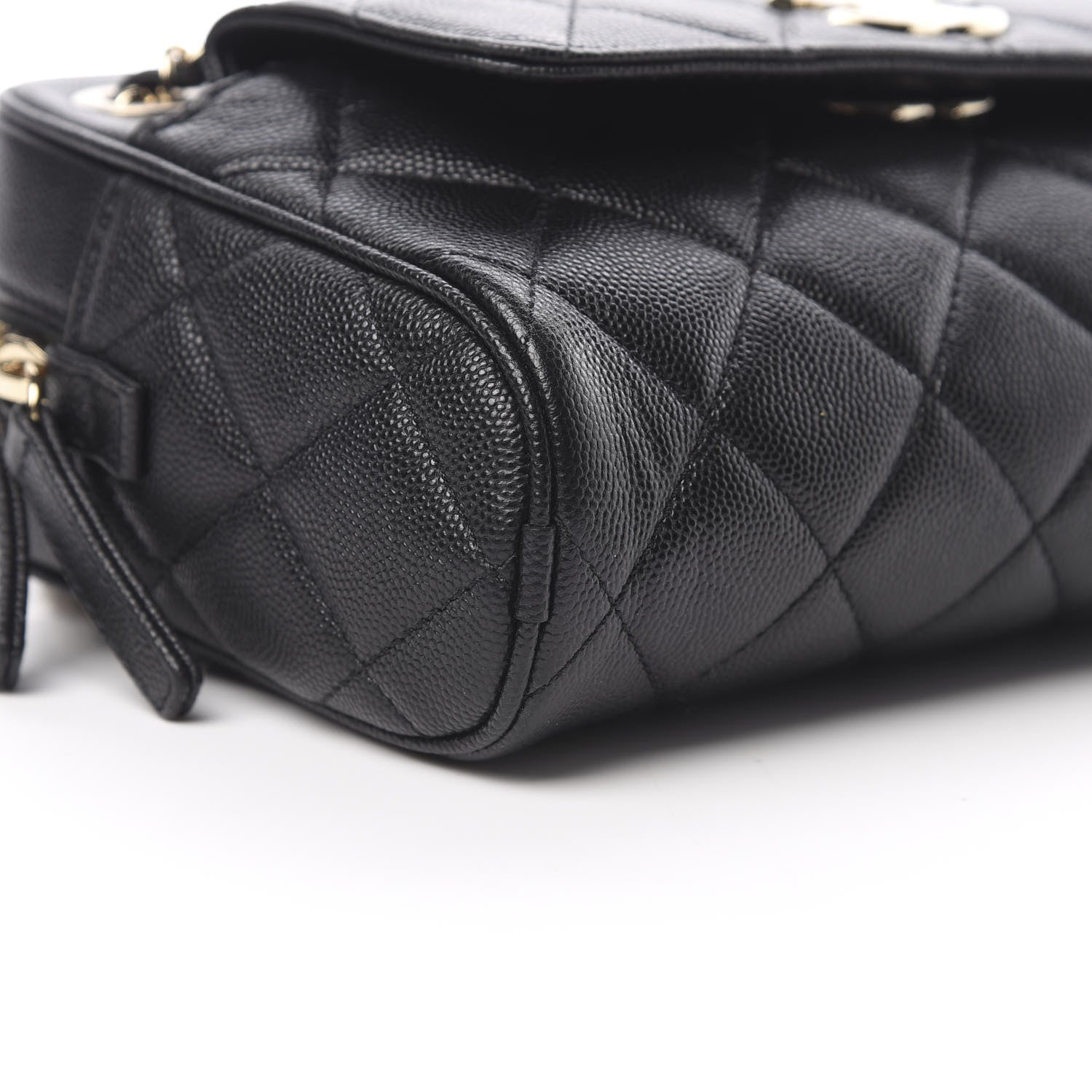 Chanel Caviar Quilted Small In & Out Camera Case Black 9 of 11