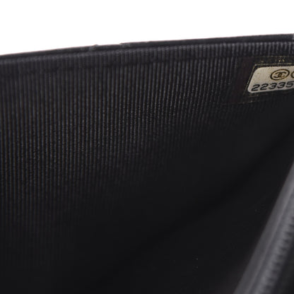 Chanel Aged Calfskin Quilted Lucky Charms Casino 2.55 Reissue Wallet On Chain WOC Black 10 of 12