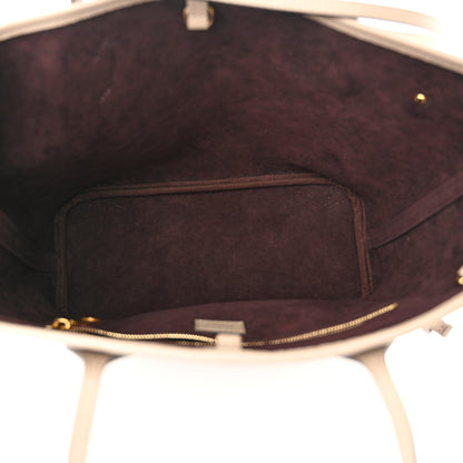 Louis Vuitton Empreinte Monogram Giant Neverfull MM Tourterelle 6 of 14