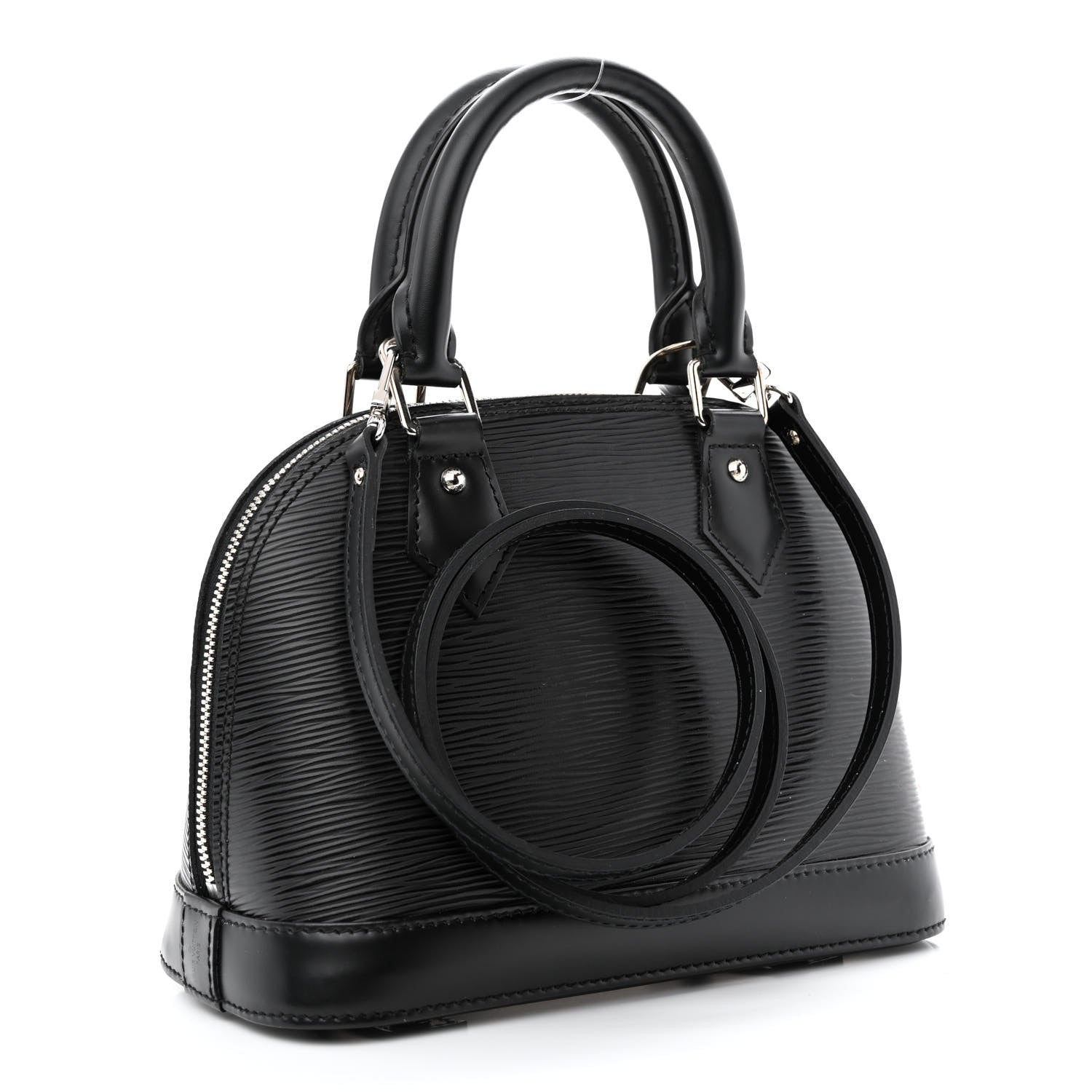 Louis Vuitton Epi Alma BB Black 3 of 12