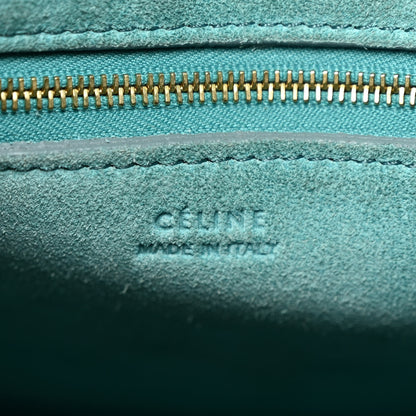 Celine Soft Grained Calfskin Sangle Bucket Bag Antarctic 6 of 11