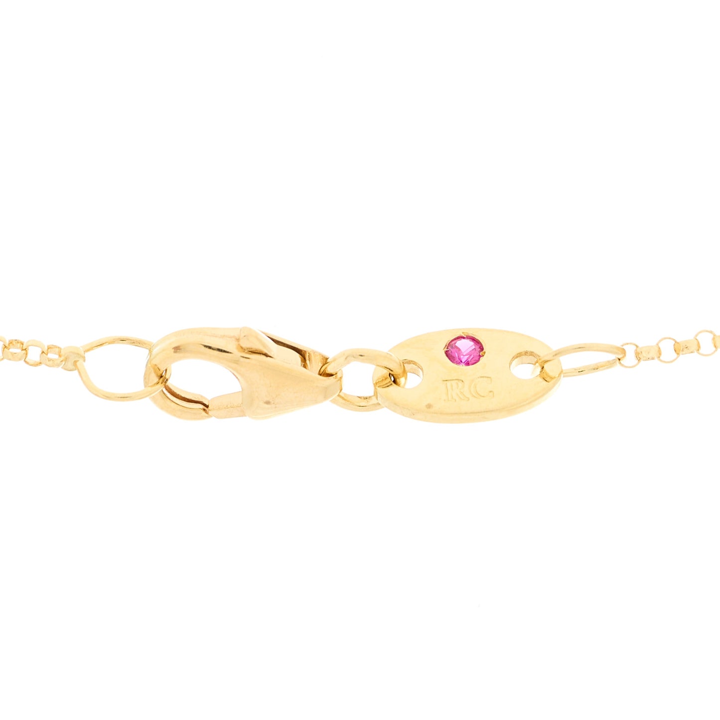 18K Yellow Gold Diamond Medium Venetian Princess Flower Pendant Necklace