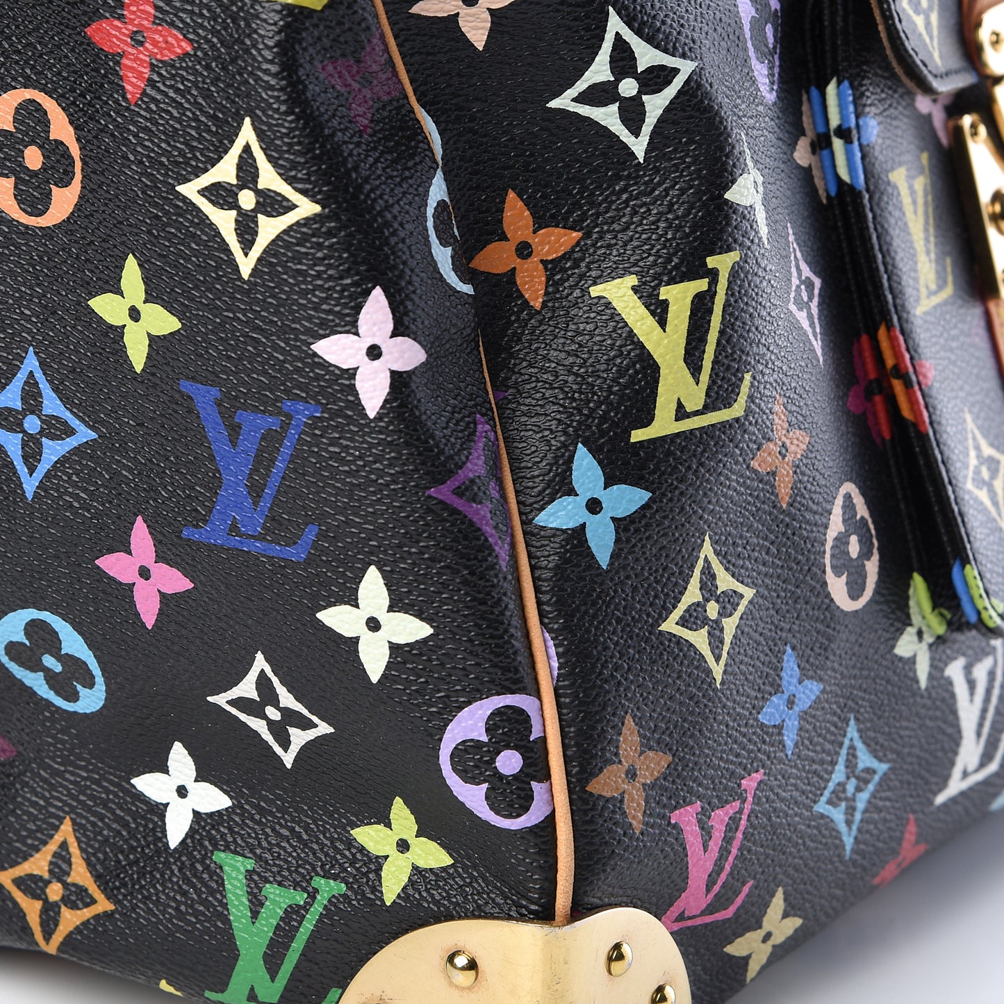 Monogram Multicolor Speedy 30 Black