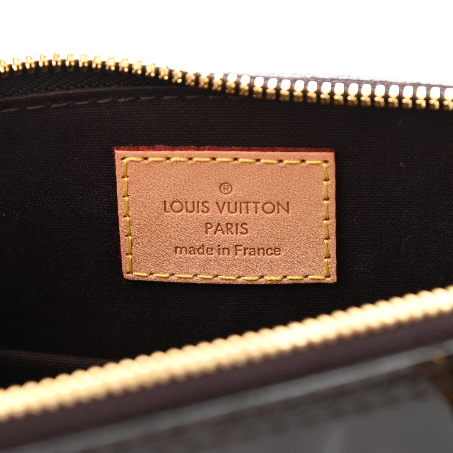 Louis Vuitton Vernis Alma BB Amarante 6 of 10