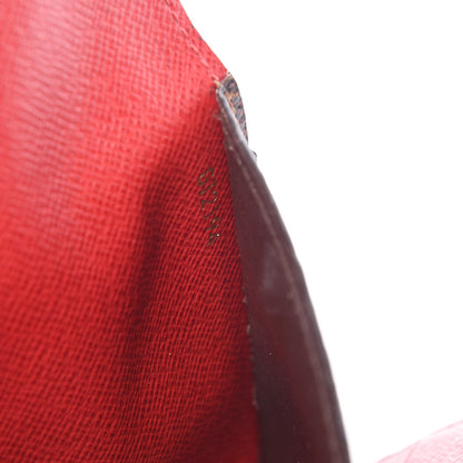 Louis Vuitton Damier Ebene Josephine Wallet Red 9 of 25