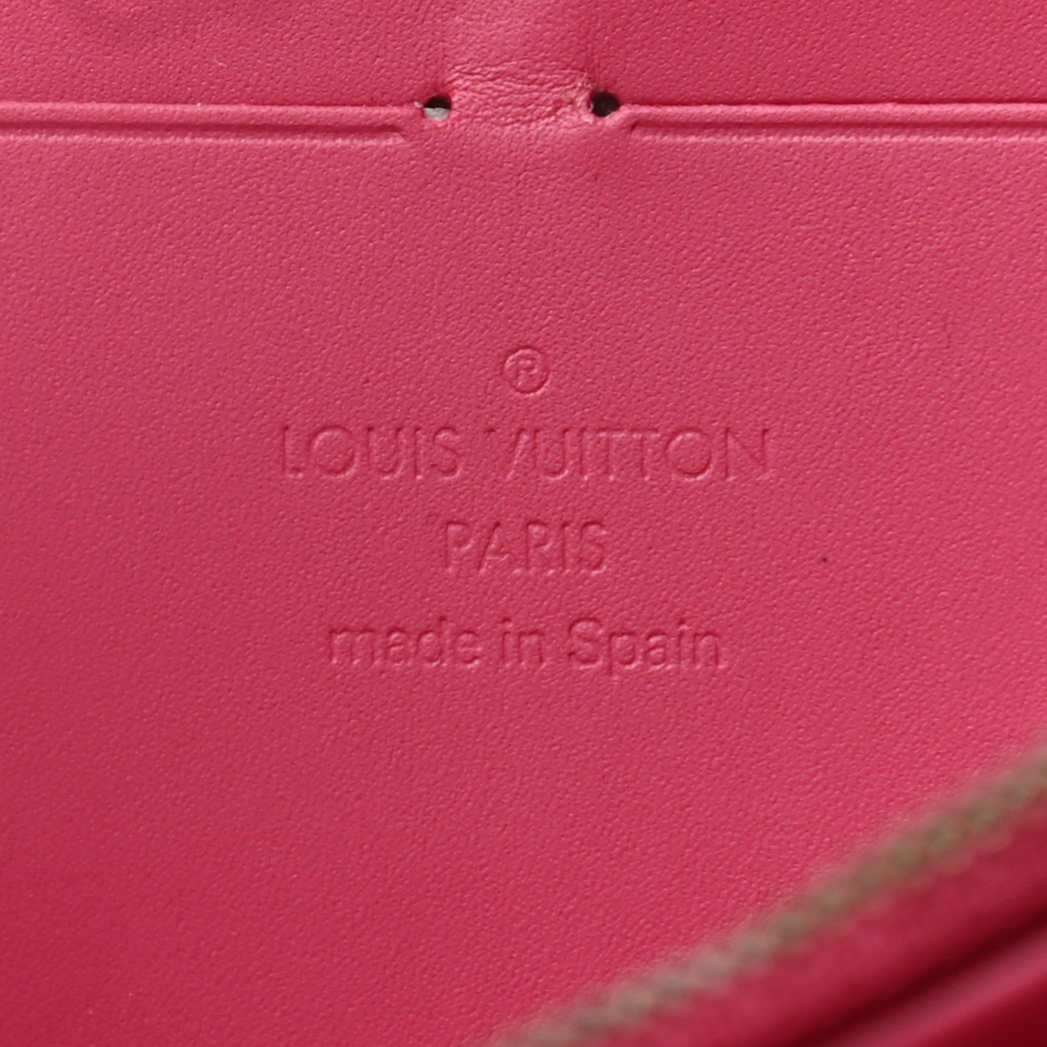 Louis Vuitton Vernis Zippy Wallet Framboise 6 of 7