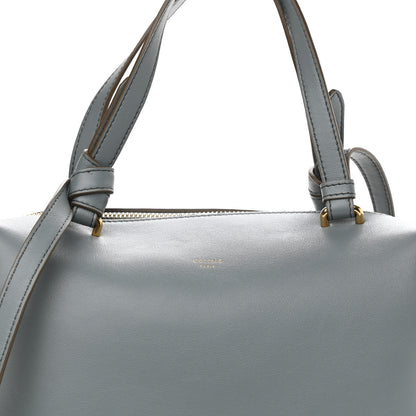 Celine Lambskin Small Soft Cube Satchel Storm 7 of 9