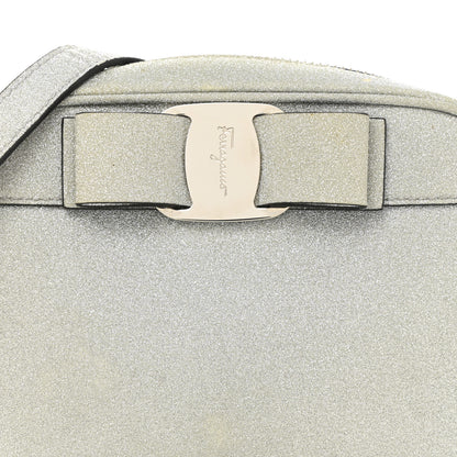 Salvatore Ferragamo Rainbow Glitter Vara Bow Camera Bag Silver 7 of 10