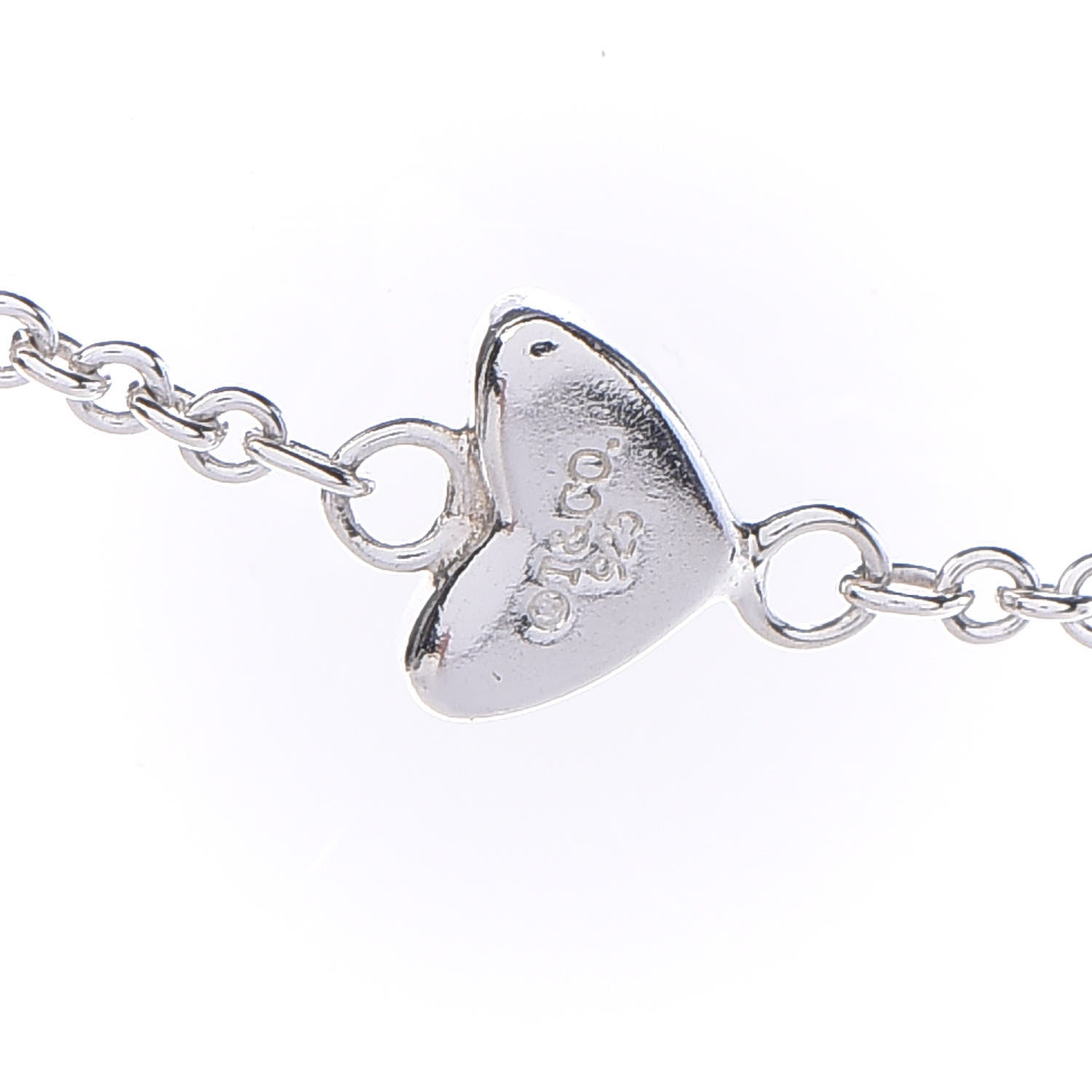 Tiffany Sterling Silver Heart Lariat Necklace 5 of 5