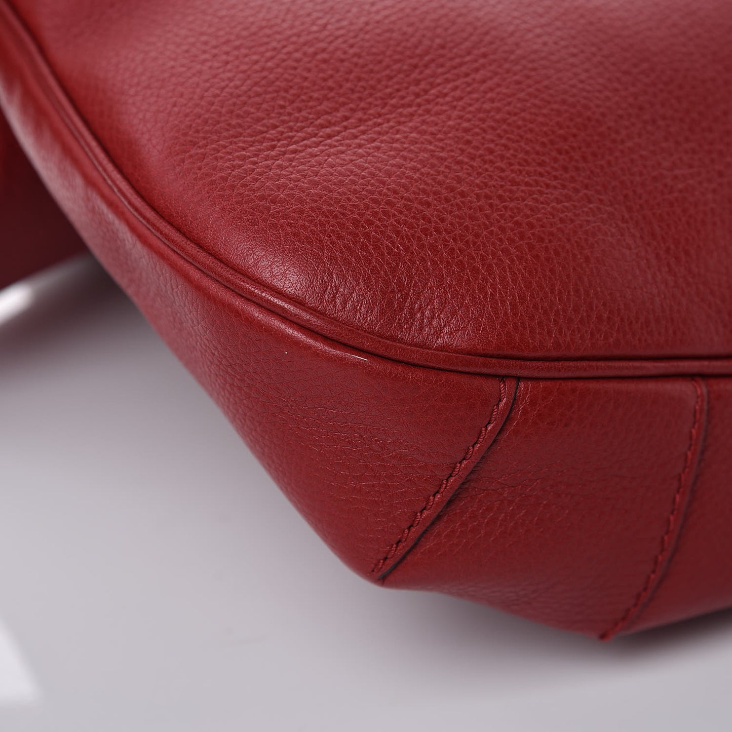 Calfskin Medium Nouveau Fringe Shoulder Bag Red