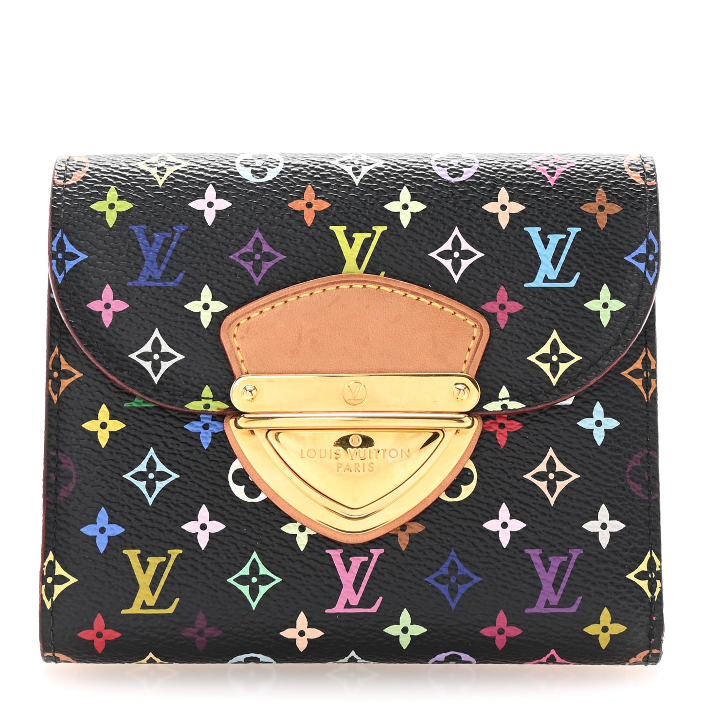 Monogram Multicolor Joey Wallet Black Grenade