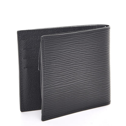 Louis Vuitton Epi Marco Wallet Black 3 of 8