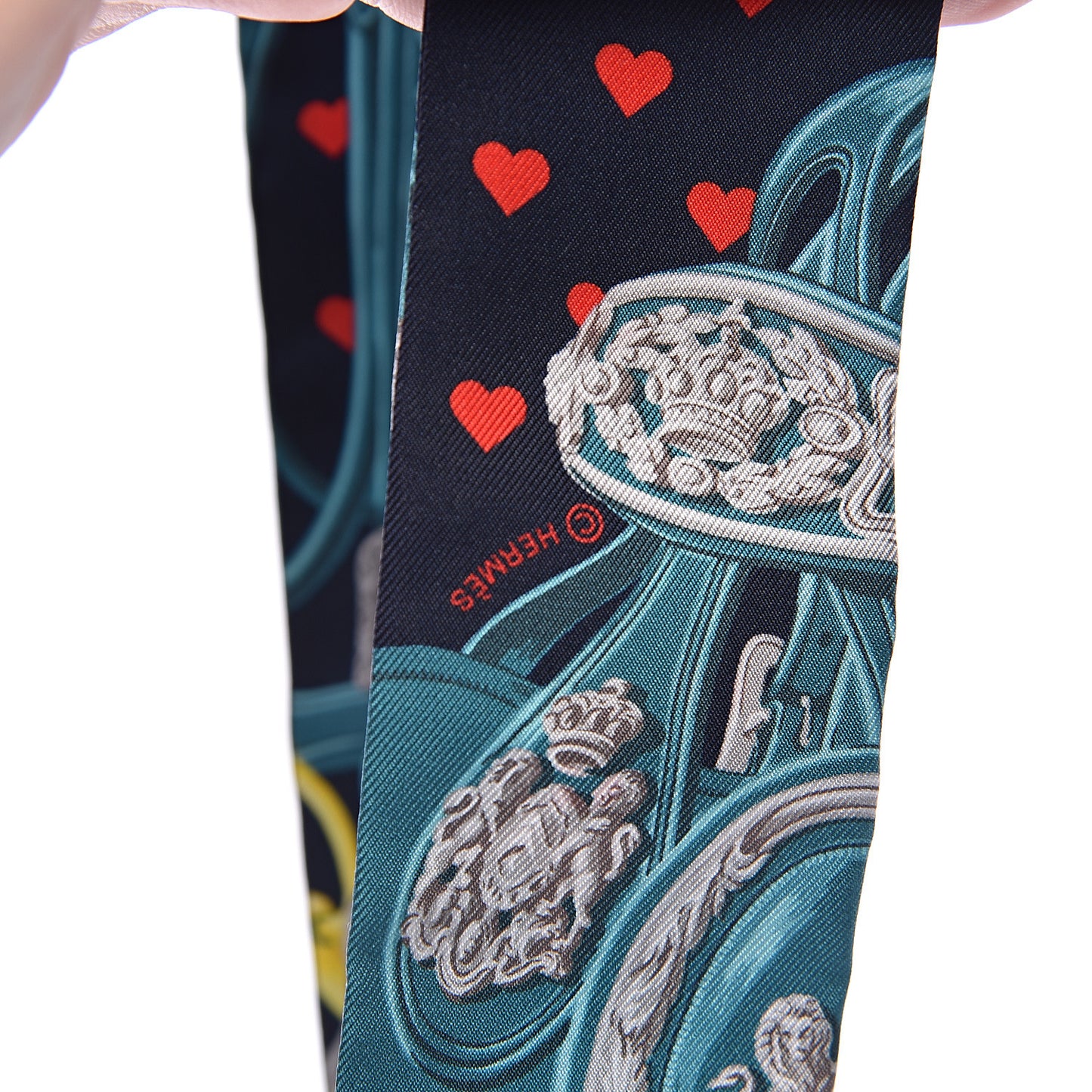 Silk Brides de Gala Love Twilly Caban Canard Rouge