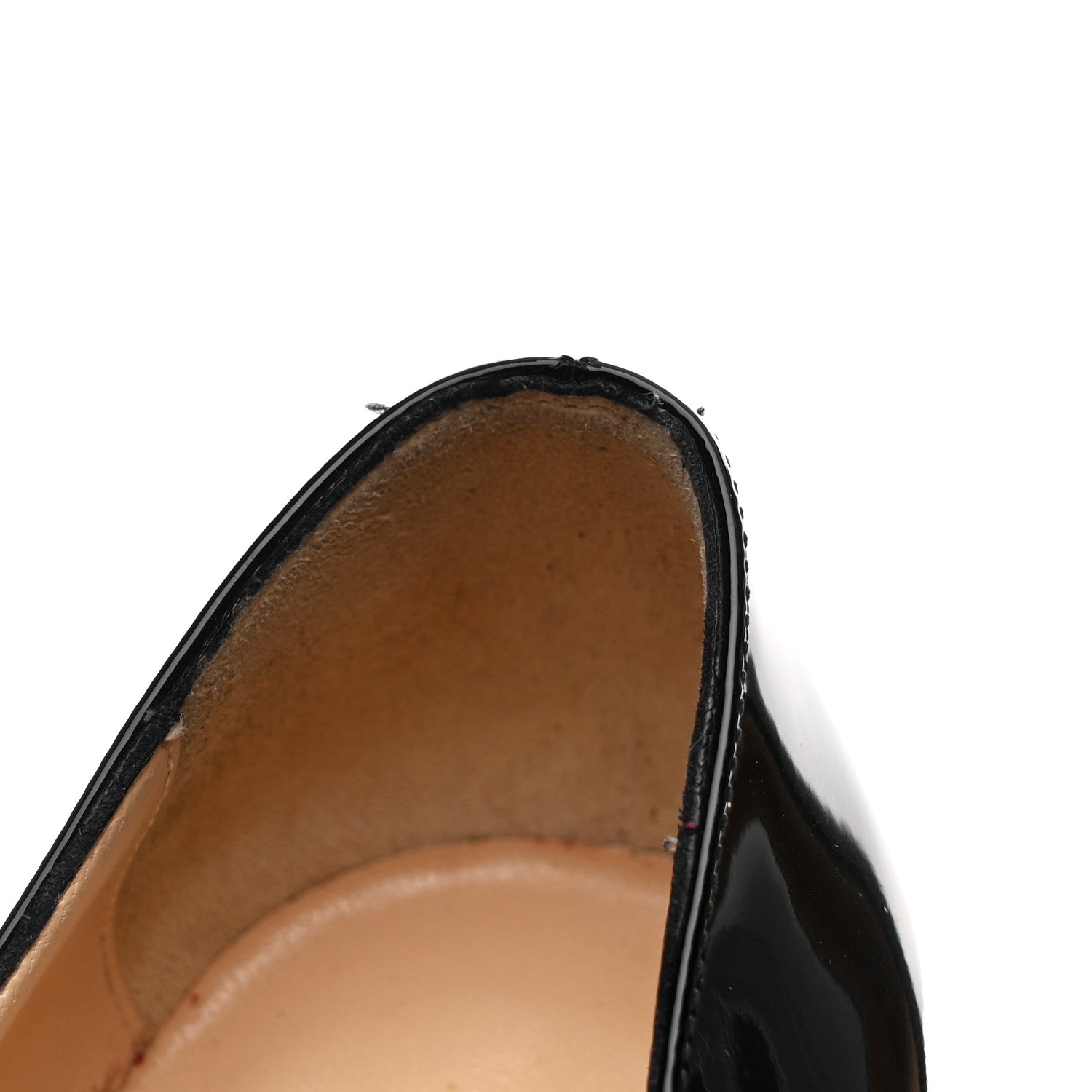 Christian Louboutin Patent Bianca 140 Pumps 37.5 Black 10 of 11