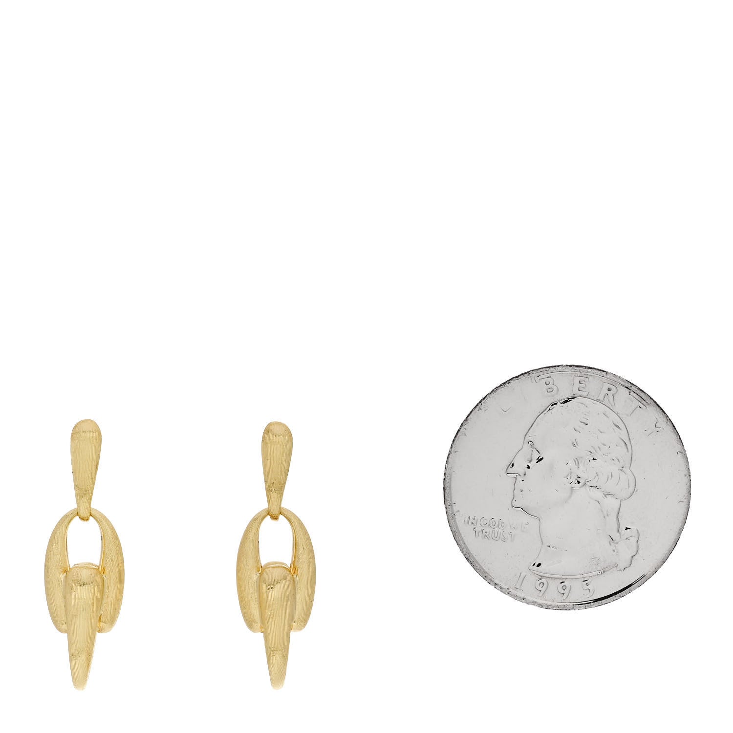 Marco Bicego 18K Yellow Gold Legami Drop Earrings 2 of 4