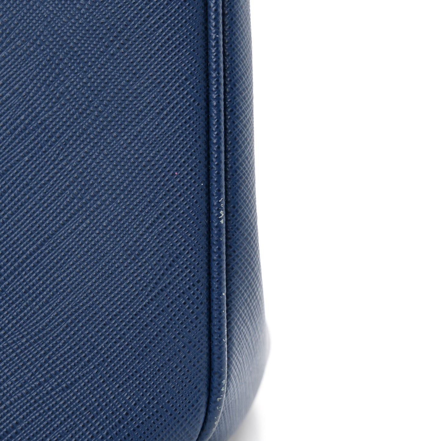 Saffiano Lux Small Galleria Double Zip Tote Bluette
