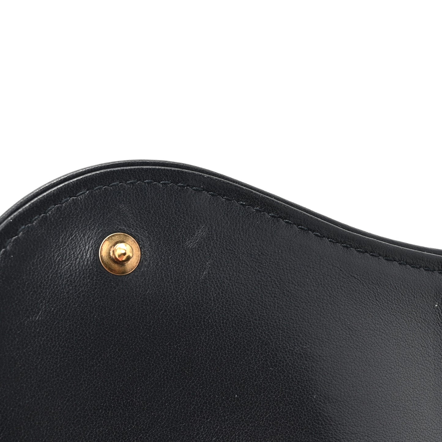 Oblique Saddle Chain Long Wallet Blue