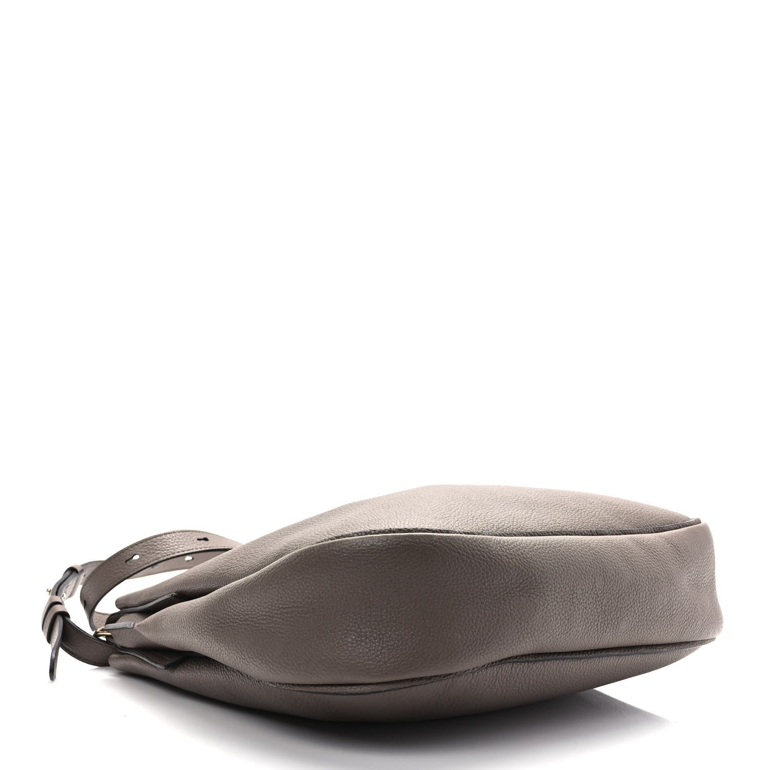 Salvatore Ferragamo Calfskin Reverse Hobo Gray 3 of 7
