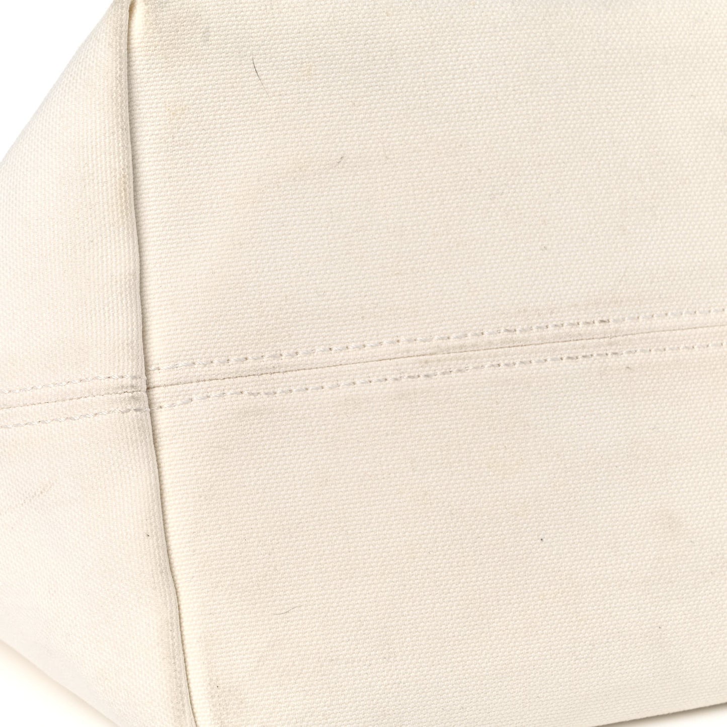 Canvas Logo Tote Black White