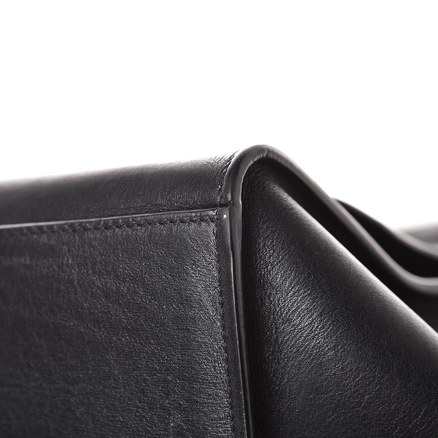 Celine Smooth Calfskin Medium Trapeze Black 13 of 16