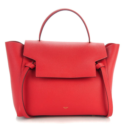 Celine Grained Calfskin Mini Belt Bag Coquelicot 1 of 9