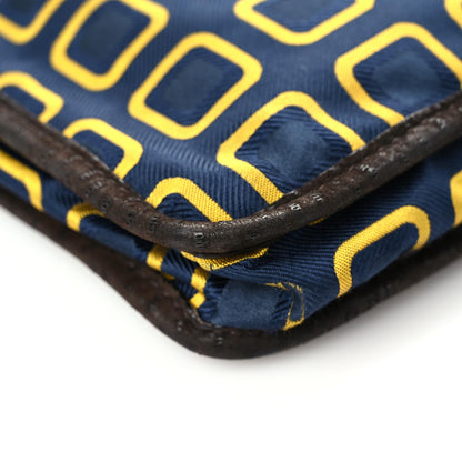 Prada Nylon Printed Holliday & Brown Wristlet Multicolor 9 of 18