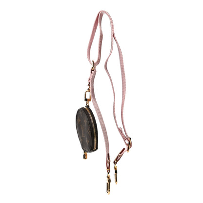 Louis Vuitton Monogram Multi Pochette Accessories Bandouliere Shoulder Strap Rose Clair 3 of 11
