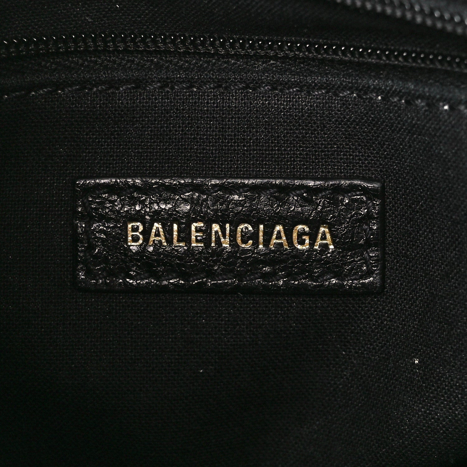 Balenciaga Agneau Stadio Laser Cut Cross Classic Gold Hardware Mini City Black 6 of 11