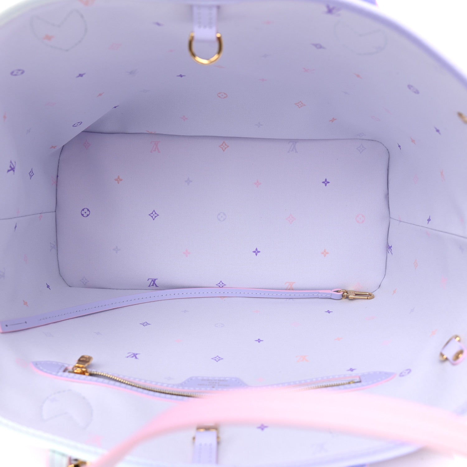 Louis Vuitton Monogram Giant Spring In The City Neverfull MM Sunrise Pastel 6 of 8